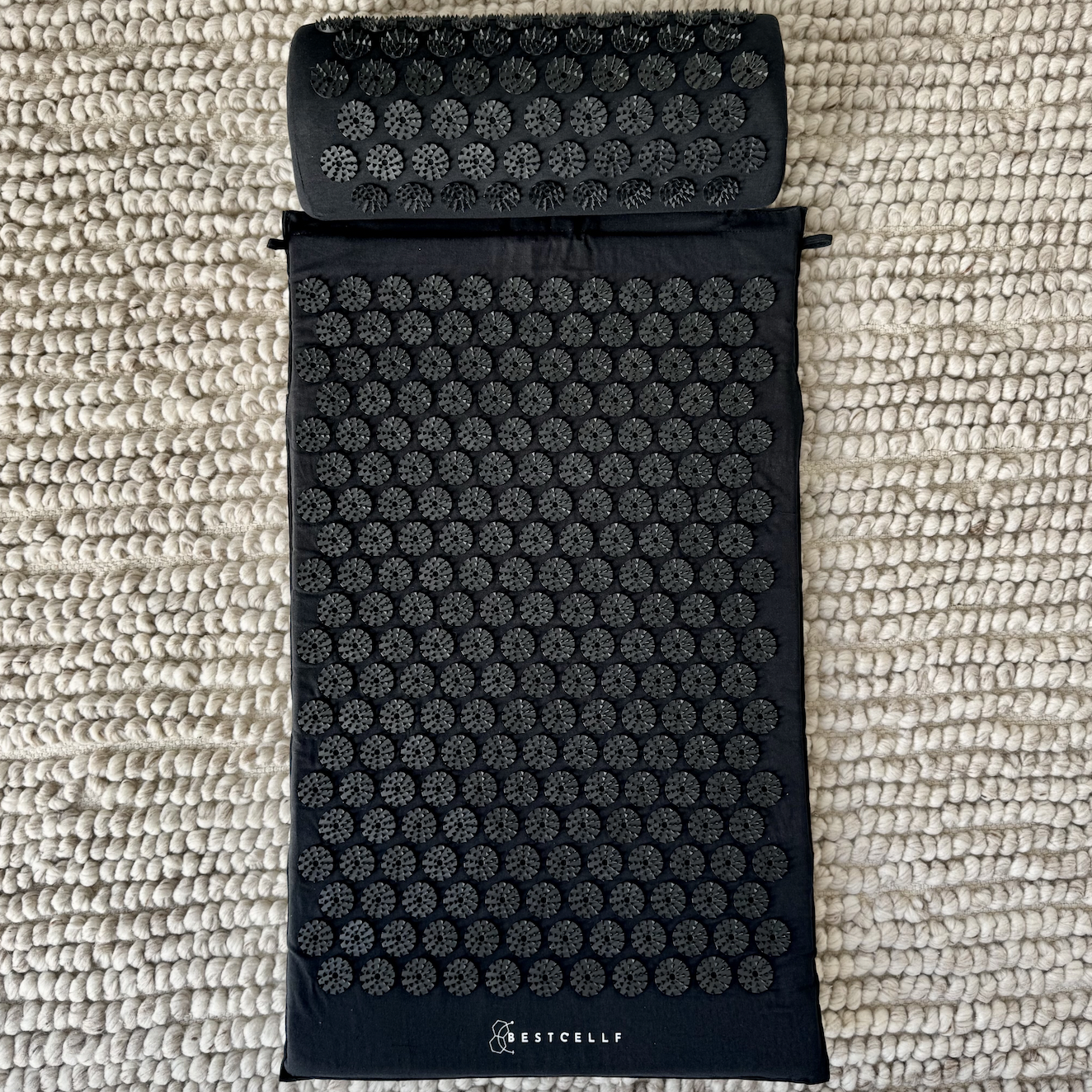 top view of acupressure set