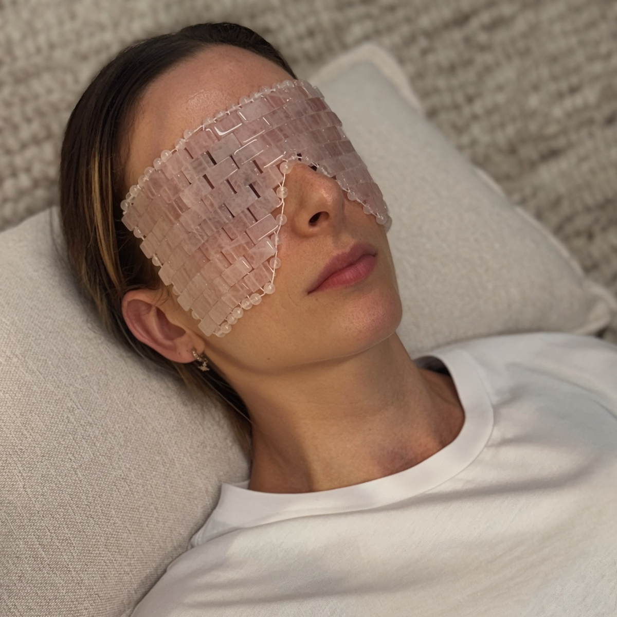 Rose Quartz mask on Indy