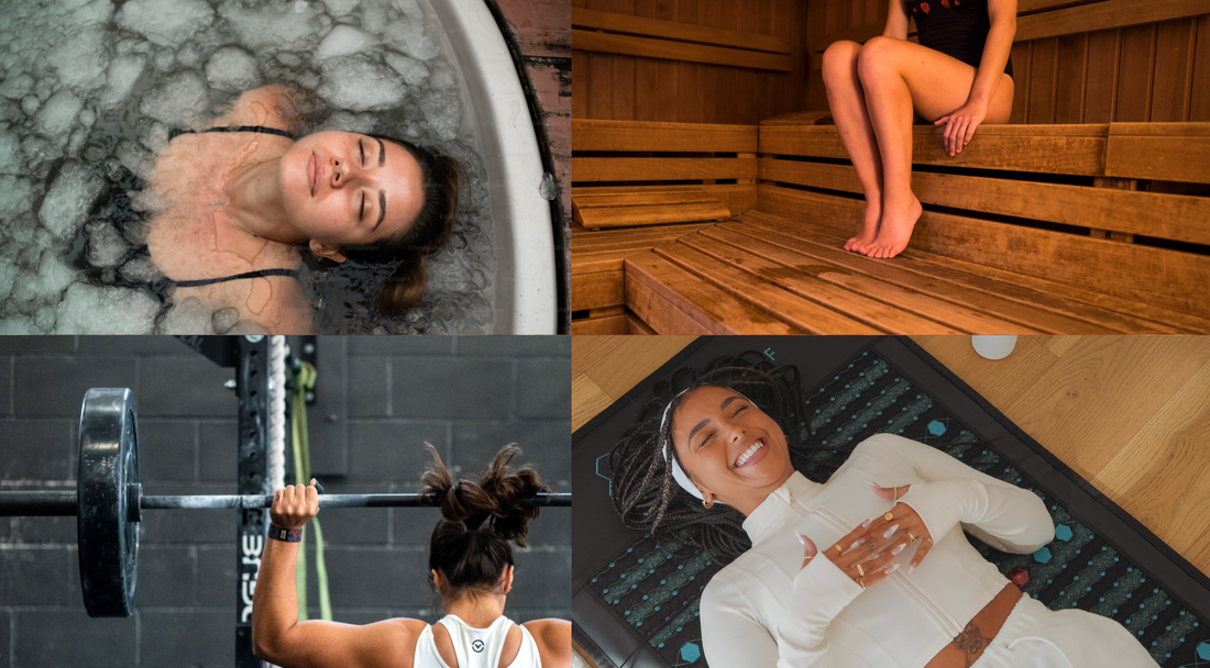 Ideal order for hot, cold, light and PEMF therapies