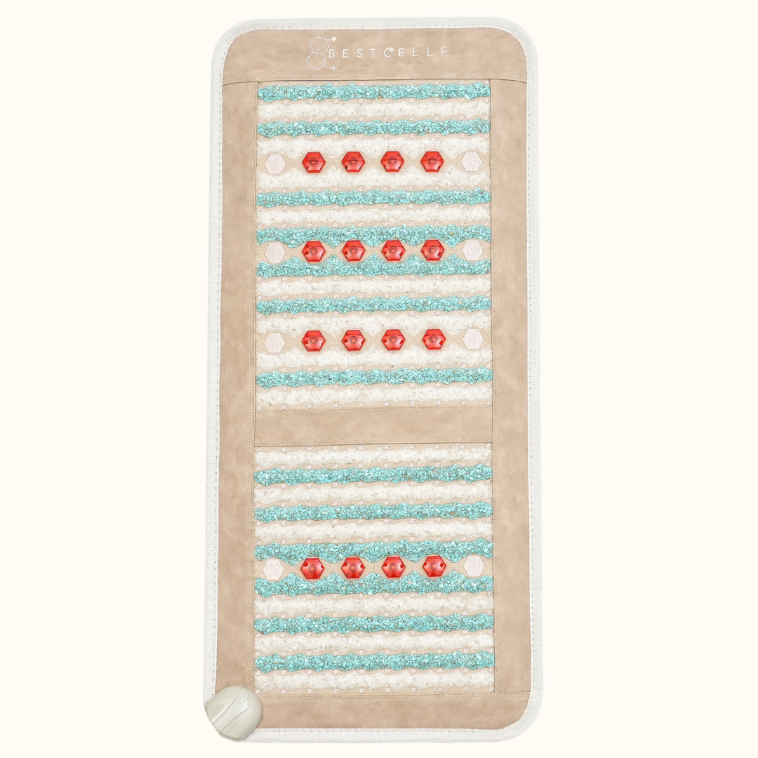 Portable Infrared PEMF Mat Deluxe Beach Beige