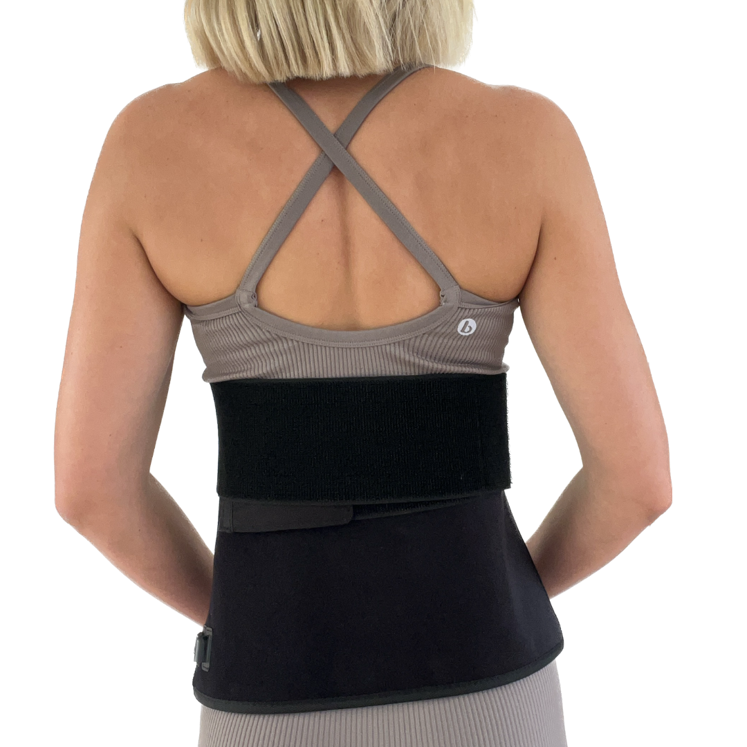 Using device on back